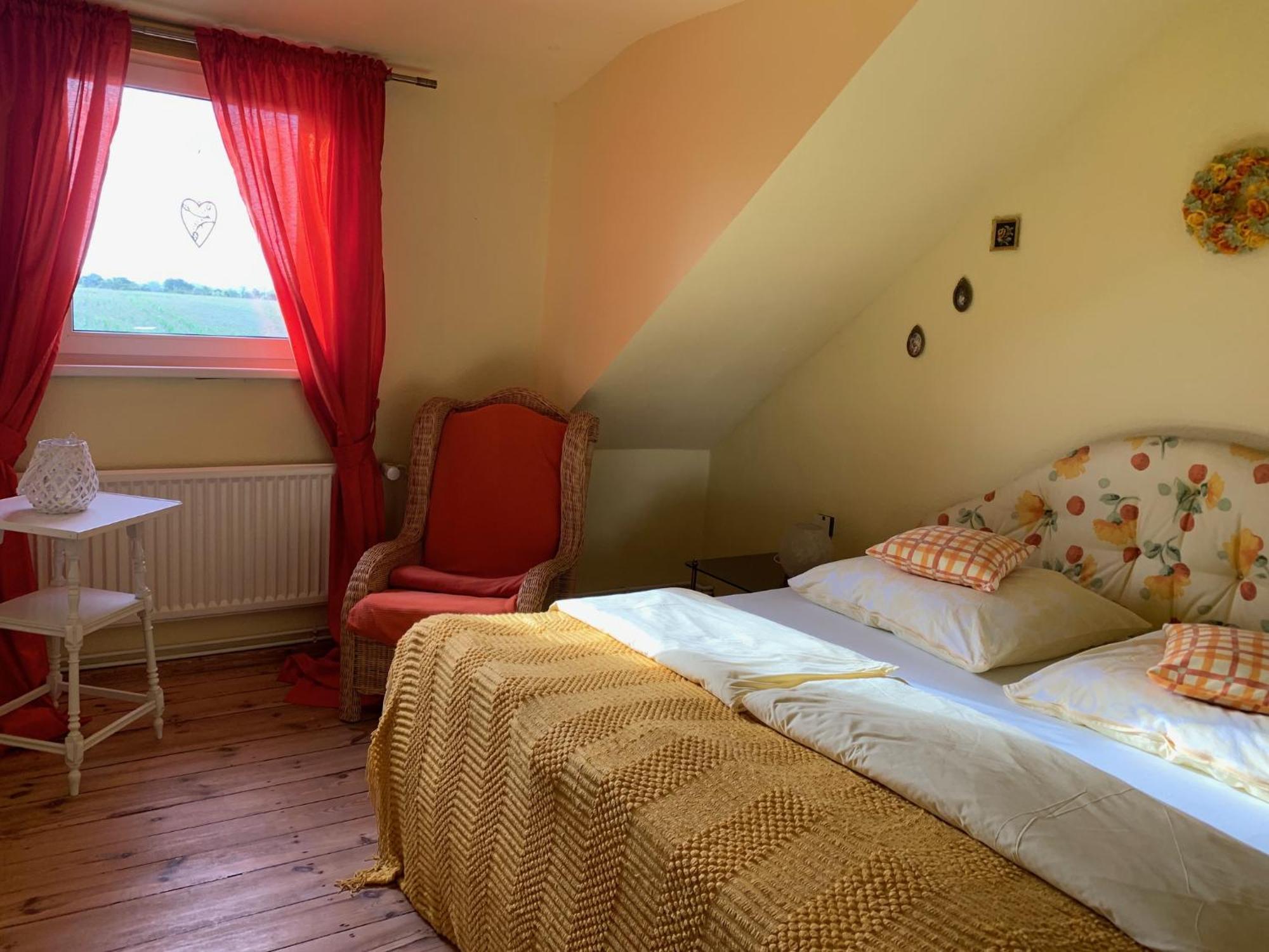 Vierseitenhof Hasenfelde - Ferienwohnung Feldblick Steinhofel Zewnętrze zdjęcie